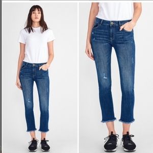 DL1961 Mara Ankle High Rise Straight Ravine size 27